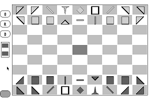 LaserChess atari screenshot